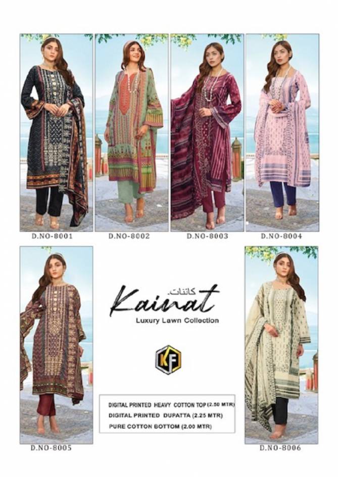Keval Kainat Vol 8 Printed Karachi Cotton Dress Material Catalog
